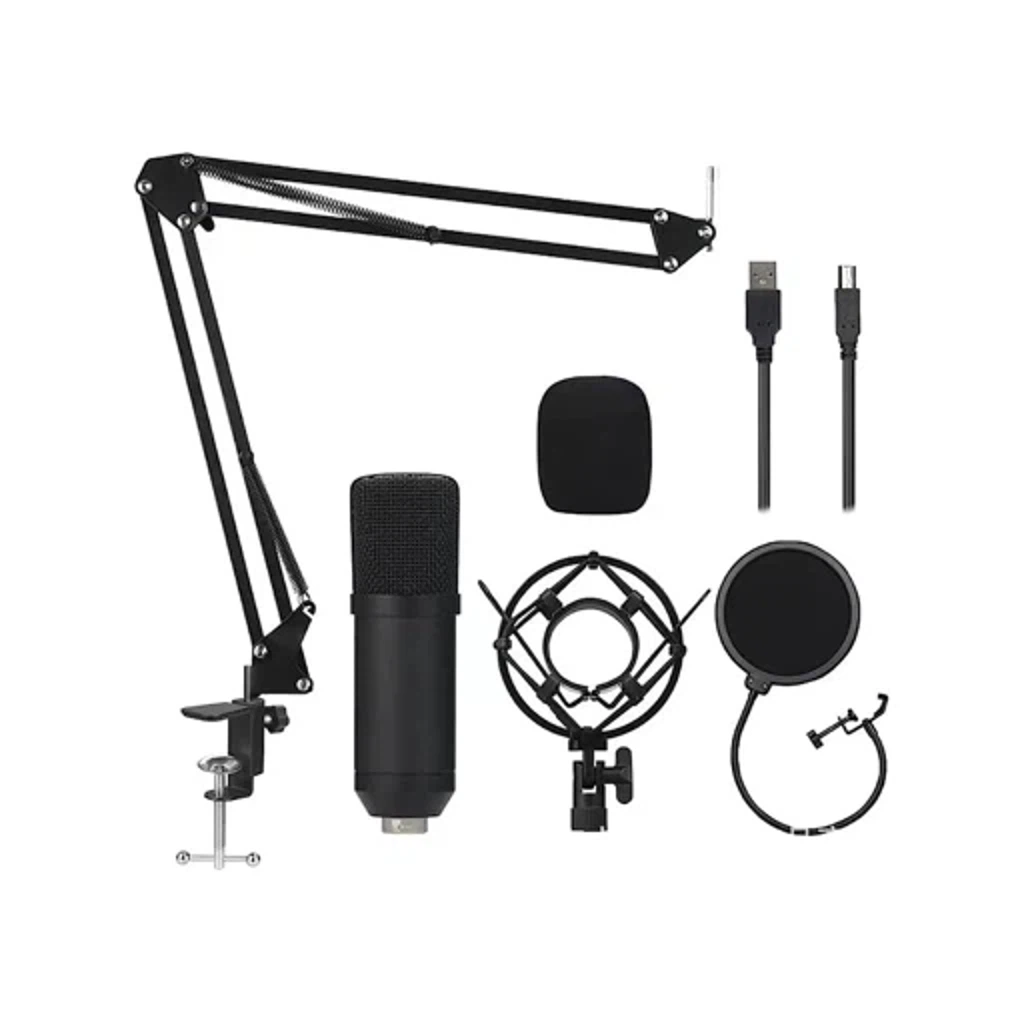 Регулируемый микрофон  для компьютера, подкаста, прямой трансляции, записи YouTube.